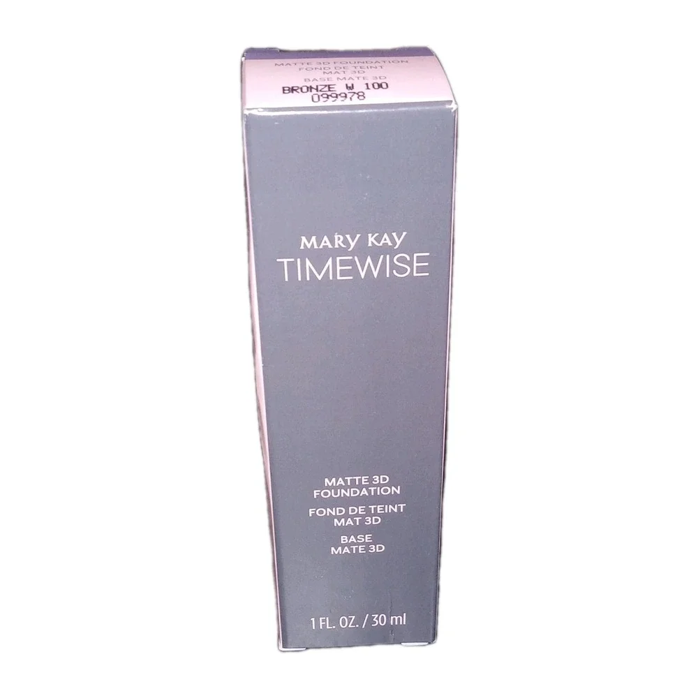 Mary Kay Matte 3D Foundation Bronze W100 #099978 - NIB W 100